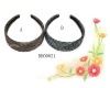 Wholesale 2011 fashion fabric feather ribbon flower bowknot hair clip elastic hair accessories headhand