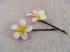 Wholesale polymer clay flower hair clip