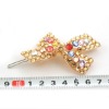 Wholesale gold plating exquisite excelent deisgn popular ladies barrettes