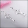 Wholesale Fashion Silver Key Earring WE-211