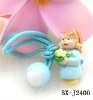 Wholesale pretty elestic hair barrettes
