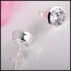 Wholesale CZ stud Earrings in stock WE-190