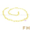 Wholesale FH-T100 fashion newstyle golden necklace (18k/24K necklace)