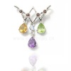 Wholesale Best sell 925 sterling silver Necklace with cz stones