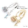 Wholesale gold plating earrings/silver plating earrings/fashion earrings