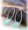 Fashion Large Alloy Hoop Earring