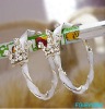 Fashion Large Alloy Hoop Earring
