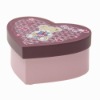Wholesale Heart Shape wooden Jewelry box