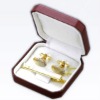 Wholesale Cufflinks and Tie Clip set box