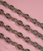 Wholesale fashion curb chain/ embossed chain