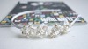 2011 Hot Sale Crystal Flower Hair Band with Pearls Girly Hair Decoration