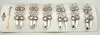 Wholesale Metal Hair Clips with Stone, Hair Accessories, Hair Jewelry