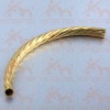 Wholesale jewelry mental tubes curved jewelry tube