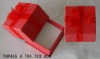 Red Earring Box