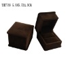 Wholesale velvet wrapped ring box