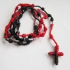 Wholesale knotted rosary necklace