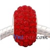 Wholesale Vnistar Silver Plated Crystal Bead Pgb599-10 With White Copper Single Core Wholesale