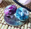 Wholesale color dyed turquoise semi precious stone bead