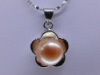 Wholesale 8 mm AAA zircon freshwater pearl pendant HD3300