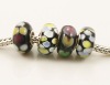 Wholesale new handmade murano ,silver core fit bracelet ,high qulity beads ; glass beads ;