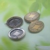Wholesale Copper Photo Frame Oval Pendant New, Fashion Photo Frame Oval Locket Pendant
