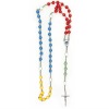 acrylic rosary necklace