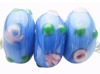 rose shaped newest design glass jewelry bead RY003392
