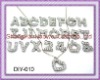 Wholesale DIY letter jewelry