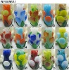 Wholesale fashion flower shaped lampwork glass beads RY005631