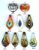 Wholesale lampwor glass pendant glass