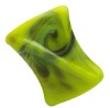 Wholesale high quality wholesale pillow shaped lampwork bead RY001737