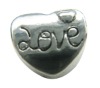 Wholesale heart shape metal beads RY001832