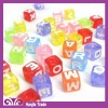 Wholesale Loose Crystal Lampwork Glass Beads with Letters