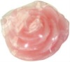 Wholesale pink Rose Transparent bath soap
