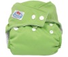 Wholesale Baby cloth reustable fitted nappy diapers napkin jercy binded with PU