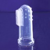 Wholesale silicon baby finger toothbrush