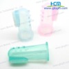 Wholesale Lovely silicone baby toothbrush