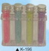 colored bath salts