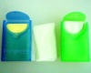 hot sold paper soap in a plastic box