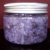 300g Lavender flowers high bath salt/300 gram spa scented salts