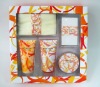 Wholesale Floral bath gift set MFY09-A009