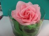 Wholesale beauty cleaning soap(rose soap)