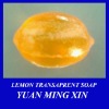 Lemon transparent soap