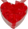 Wholesale 6pcs PVC box soap flower