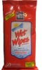 Wholesale HOT!! Anti-bacterial wet wipes, hand wipes-travel pack(15pcs/pack)