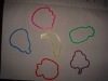 Wholesale Fruit shapes silicone hair bands