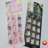 Wholesale 24 pcs colourful artificial nails