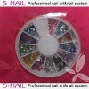 nail art accessory/ square crystal stone