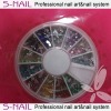 Wholesale nail art accessory/ heart crystal stone