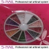 nail art accessory/ round crystal stone